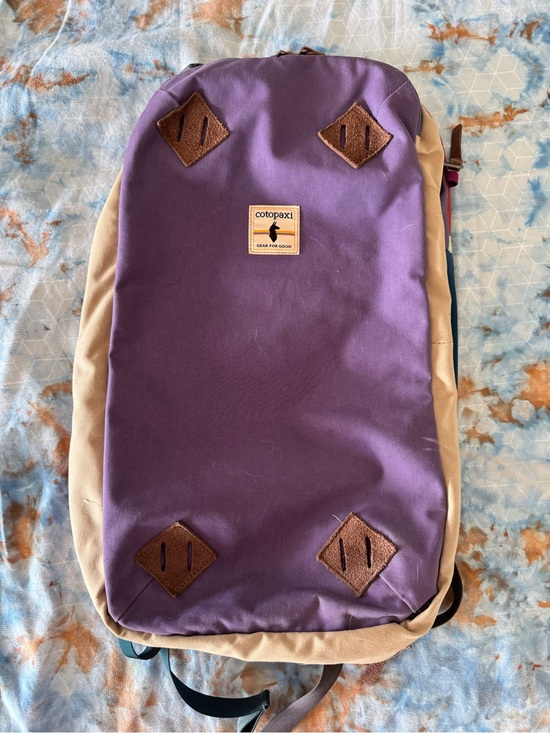 cotopaxi Handbags - cotopaxi Purple and Tan Travel Backpack